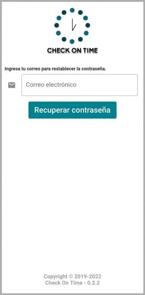 Recuperar contraseña